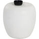 Iolite 21.75 X 21.5 inch White Outdoor End Table